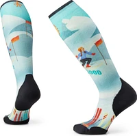 W Ski Targeted Cushion Snow Bunny Print Otc Socks Capri