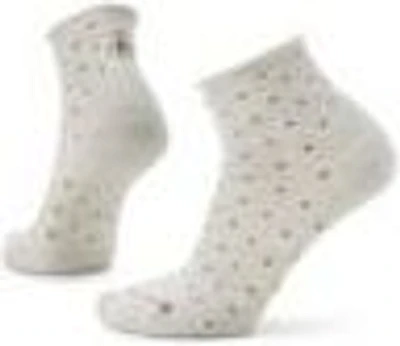 Women's Everyday Classic Dot Ankle Boot Socks Ash