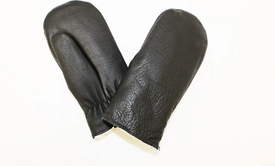 Infant Leather Mitt Black