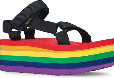 Flatform Universal Pride Black/Rainbow