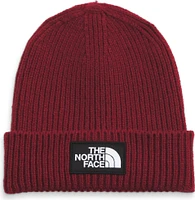 TNF Logo Box Cuffed Beanie Cordovan