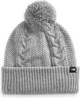 Women's Cable Minna Beanie TNF Light Grey Heather