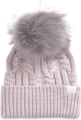 Women's Oh Mega Fur Pom Beanie Lavender Fog