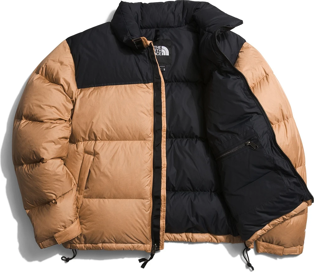 Men's 1996 Retro Nuptse Jacket Almond Butter TNF Black