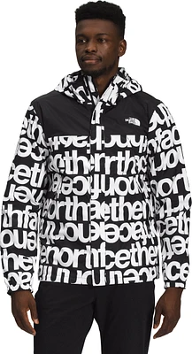 M Antora Jacket TNF Black Lowercase Print