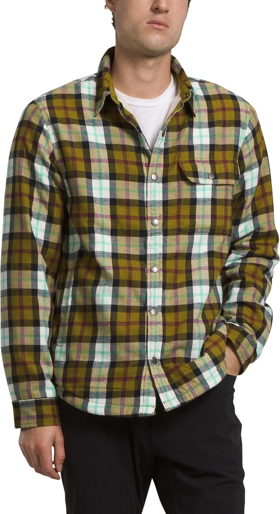 M Campshire Shirt Sulphur Moss Medium Bozeman Plaid