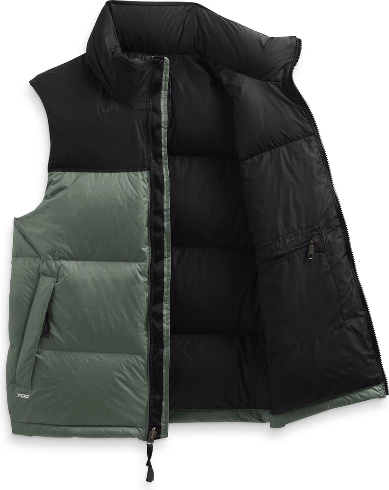 Mens 1996 Retro Nuptse Vest Thyme