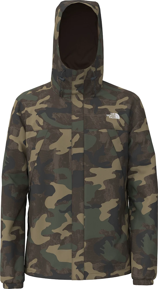 Men's Printed Antora Jacket Kelp Tan TNF Camo Print