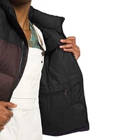 Women's 1996 Retro Nuptse Jacket Coal Brown TNF Black