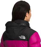 W 1996 Retro Nuptse Jacket Fuschia Pink