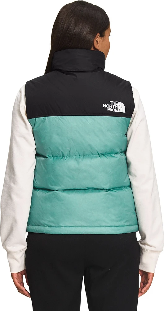 Womens 1996 Retro Nuptse Vest Wasabi