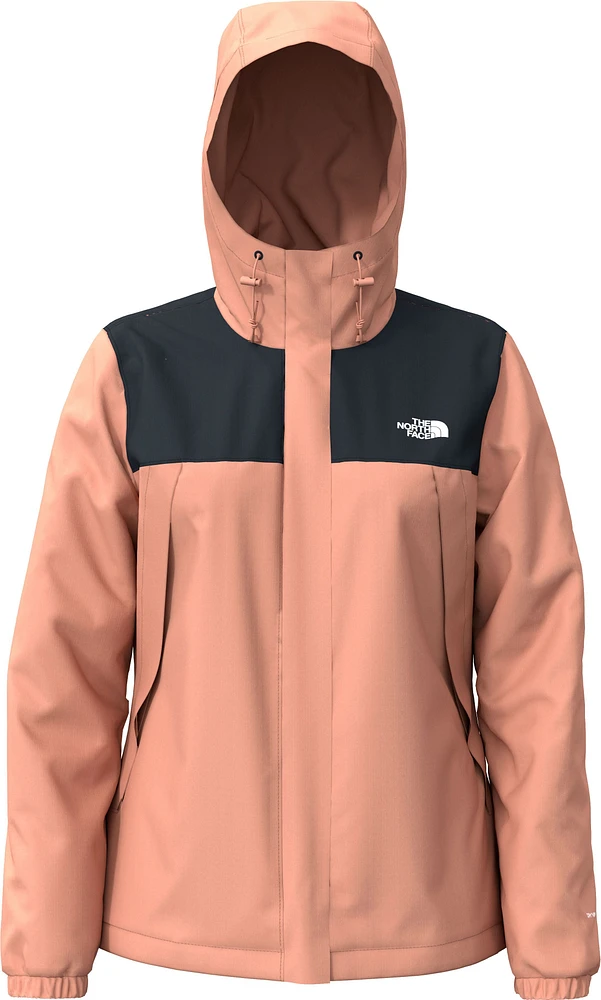 Women's Antora Jacket Rose Dawn TNF Black