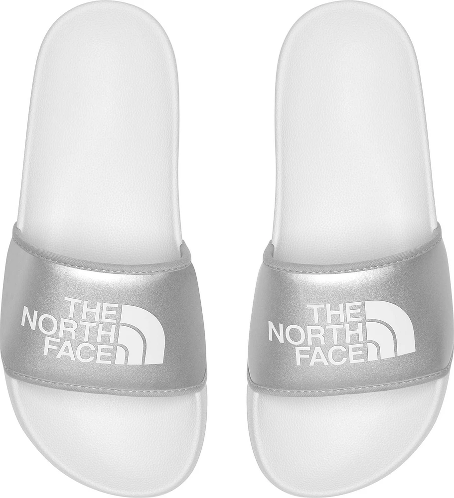 W Base Camp Slide III Metallic Silver TNF White