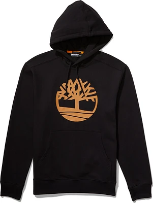 Core Tree Logo Pullover Hoodie Black