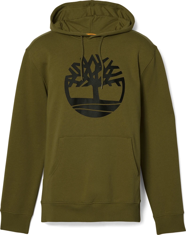 Core Tree Logo Pullover Hoodie Olive