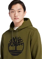 Core Tree Logo Pullover Hoodie Olive