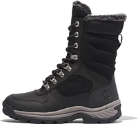 White Ledge Mid Lace WP Ins Boot Black