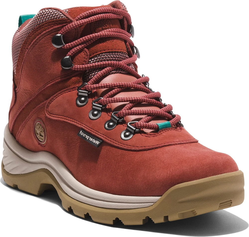 White Ledge Waterproof Mid Hiker Dark Red