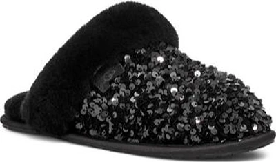 Scuffette II Chunky Sequin Black