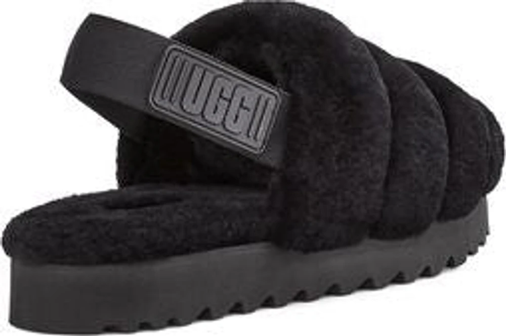 Super Fluff Slipper Black