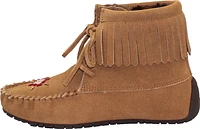 Short Lace up Oak Suede Boot