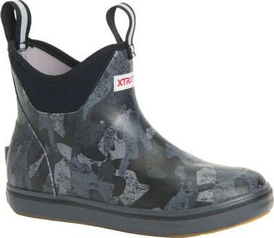 Women's Deck Boot Black Camo