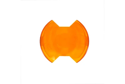 KC HiLiTES 6 Inch SlimLite LED - Light Shield - Amber