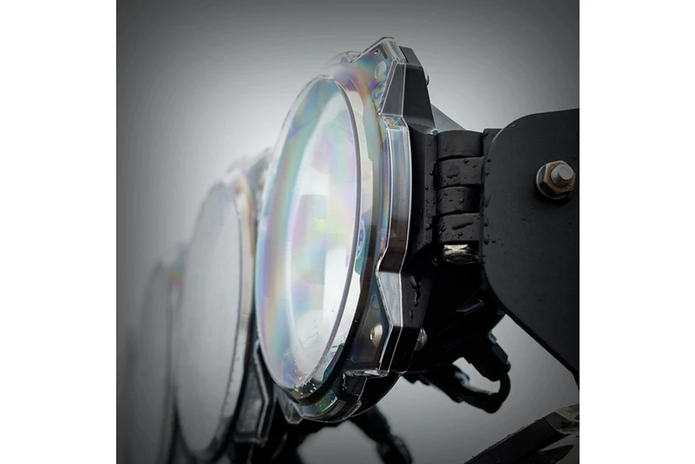 KC HiLiTES 6 Inch Pro6 Gravity LED - Light Shield - Clear