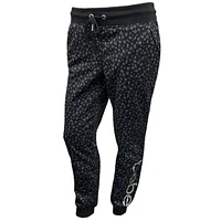 Black leopard sweatpant bebe for women