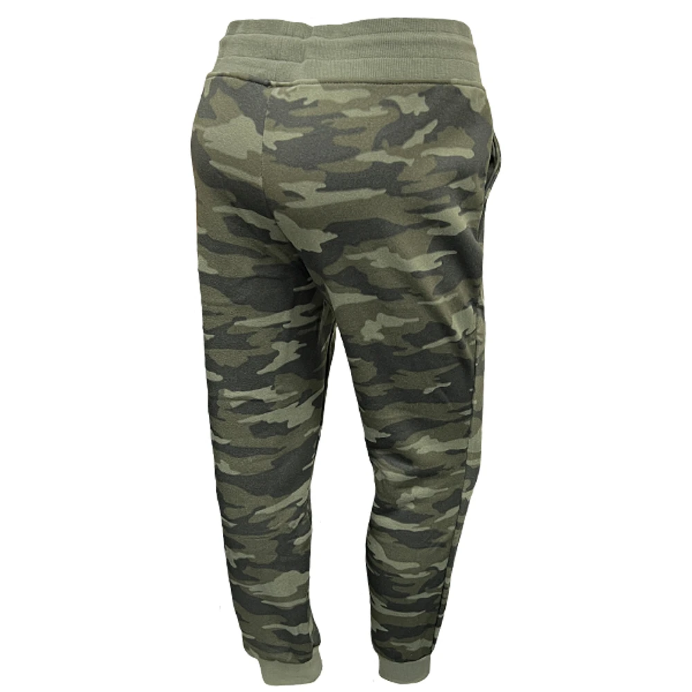 Green camo sweatpant bebe for women