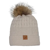 Ivory beanie for women