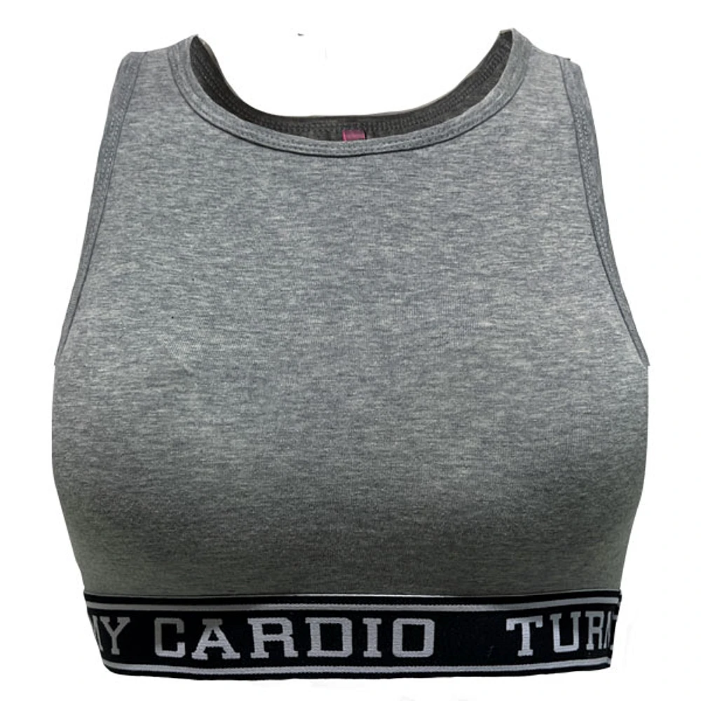 Grey sport bra for women