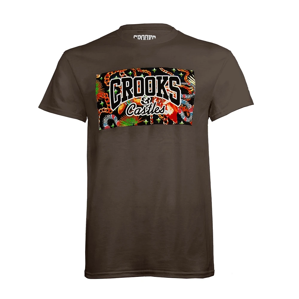 Charcoal t-shirt Crooks & Castles for men