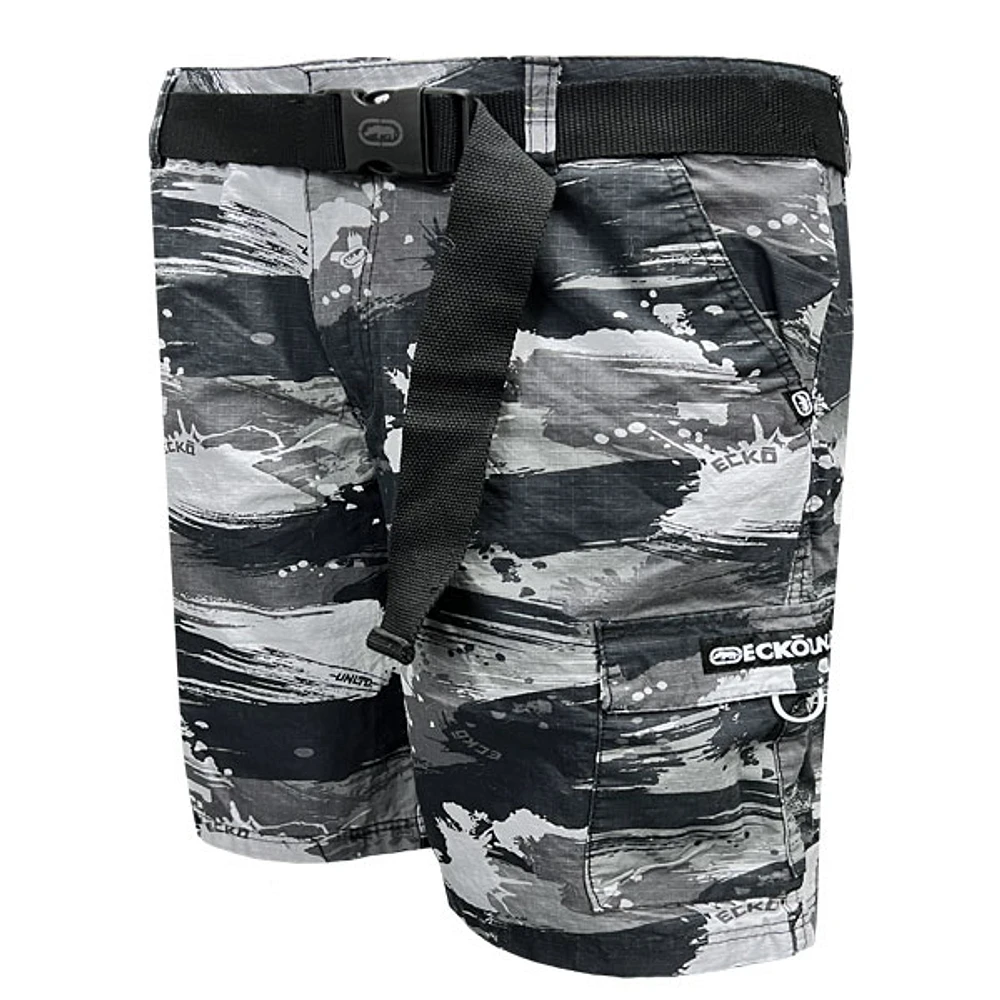 Black cargo short Ecko Unltd for men