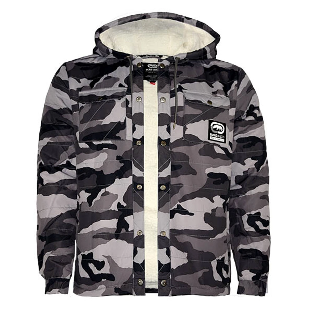 Grey camo jacket Ecko Unltd for men