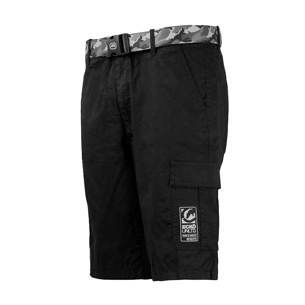 Black cargo short Ecko Unltd for men