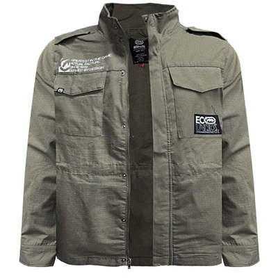 Olive jacket Ecko Unltd for men