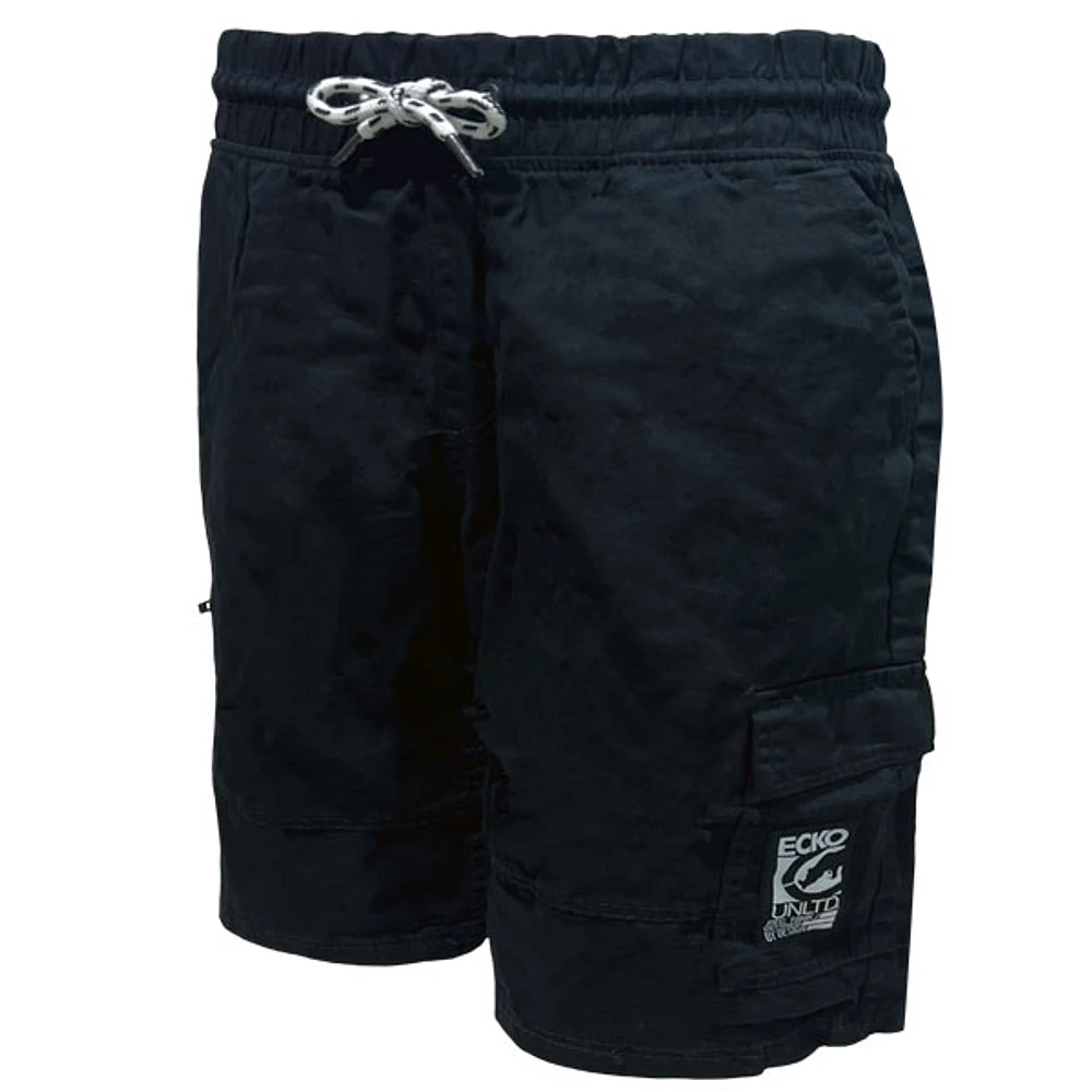 Black cargo short Ecko Unltd for men