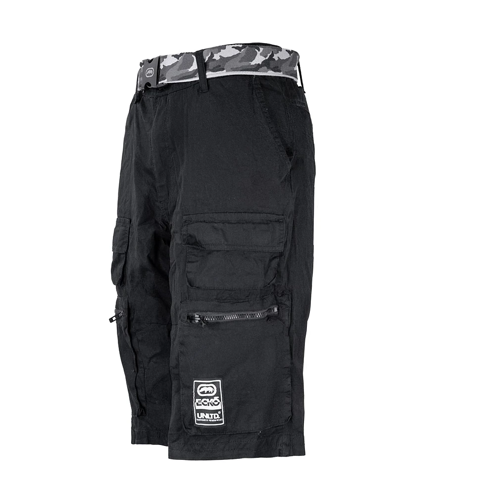 Black cargo short Ecko Unltd for men