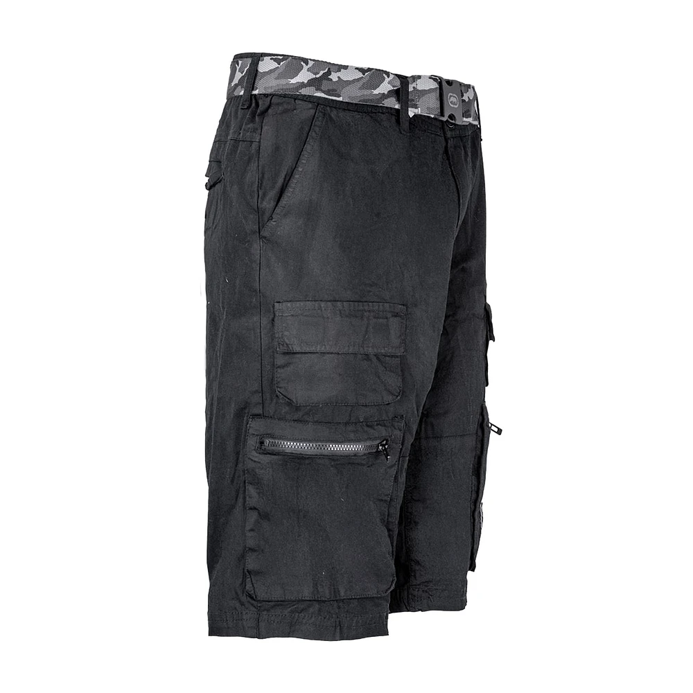 Black cargo short Ecko Unltd for men