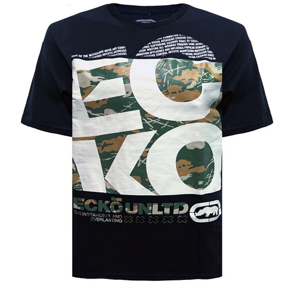 Black t-shirt Ecko Unltd for men