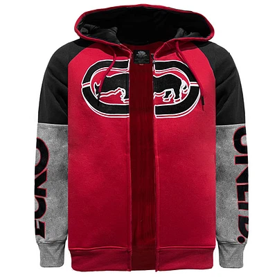 Red zip hoodie Ecko Unltd for men