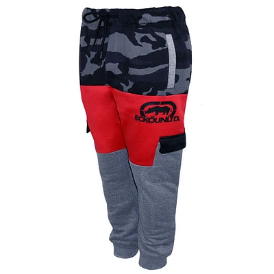 Black camo, red and grey jogger Ecko Unltd for men