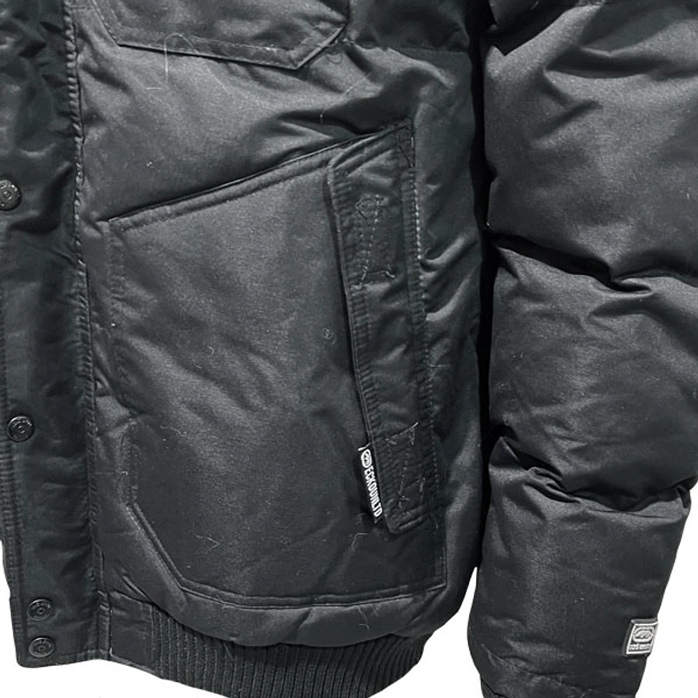 Black winter coat Ecko Unltd for men