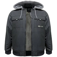 Black sherpa jacket Ecko Unltd for men