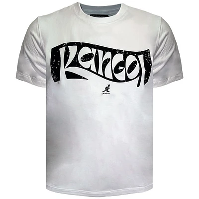 White t-shirt Kangol for men