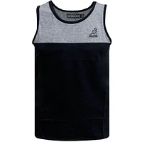 Black tank top Kangol for men