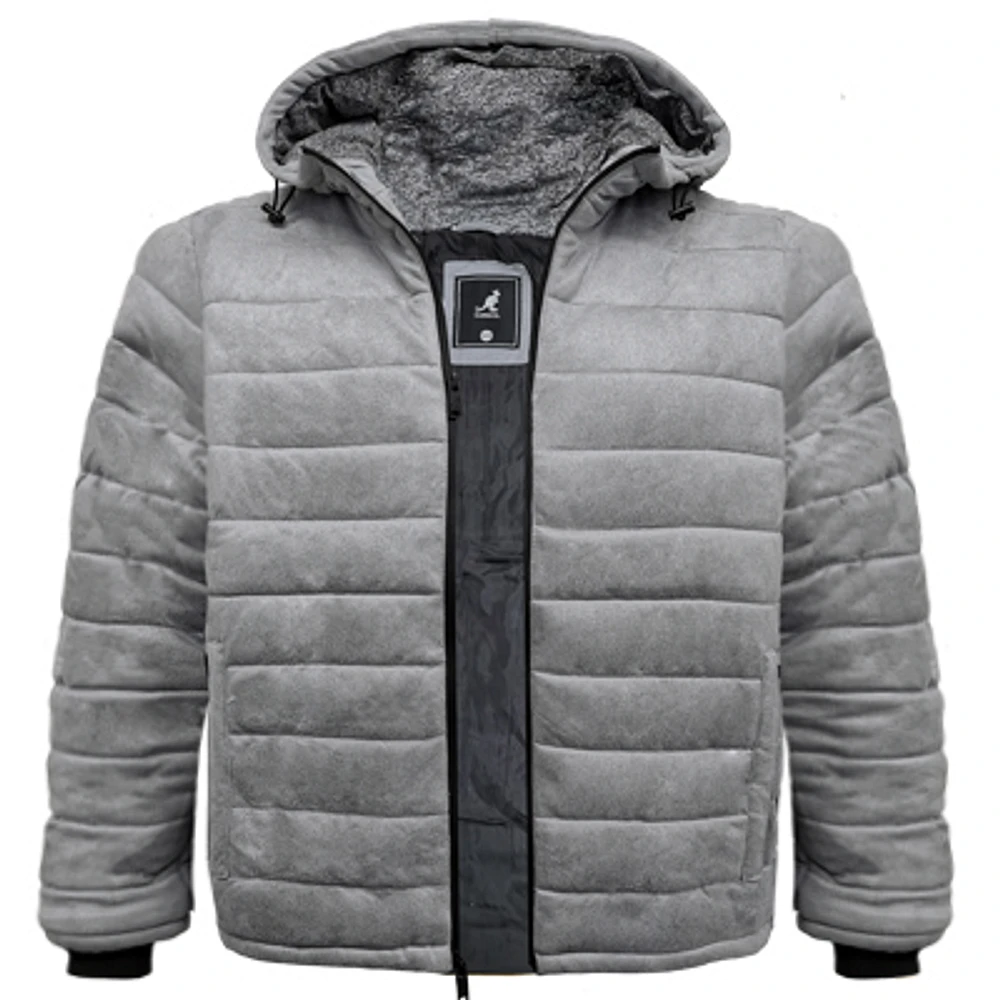 Grey jacket Kangol for men