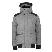 Grey winter jacket NORTH WAVE for men