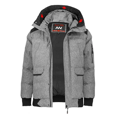 Grey winter jacket NORTH WAVE for men